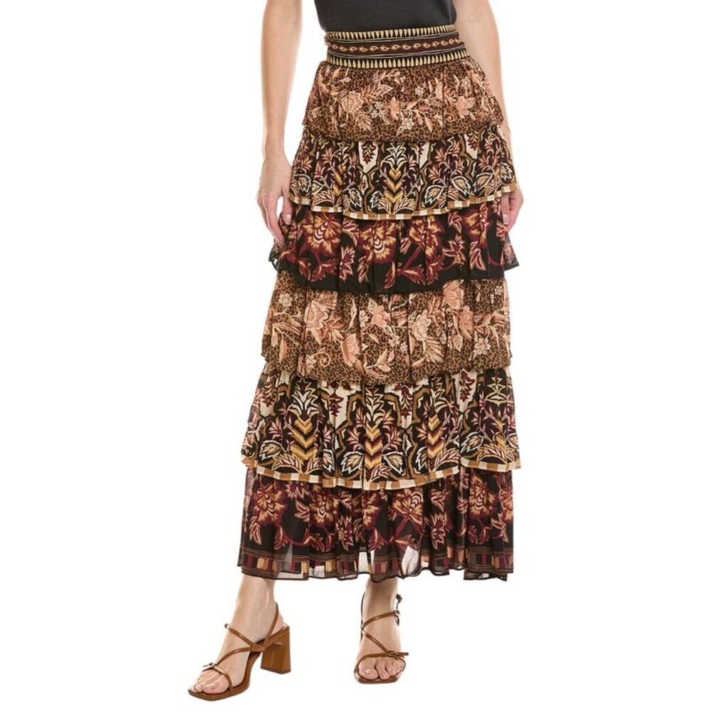 Farm Rio Womens Maxi Skirt